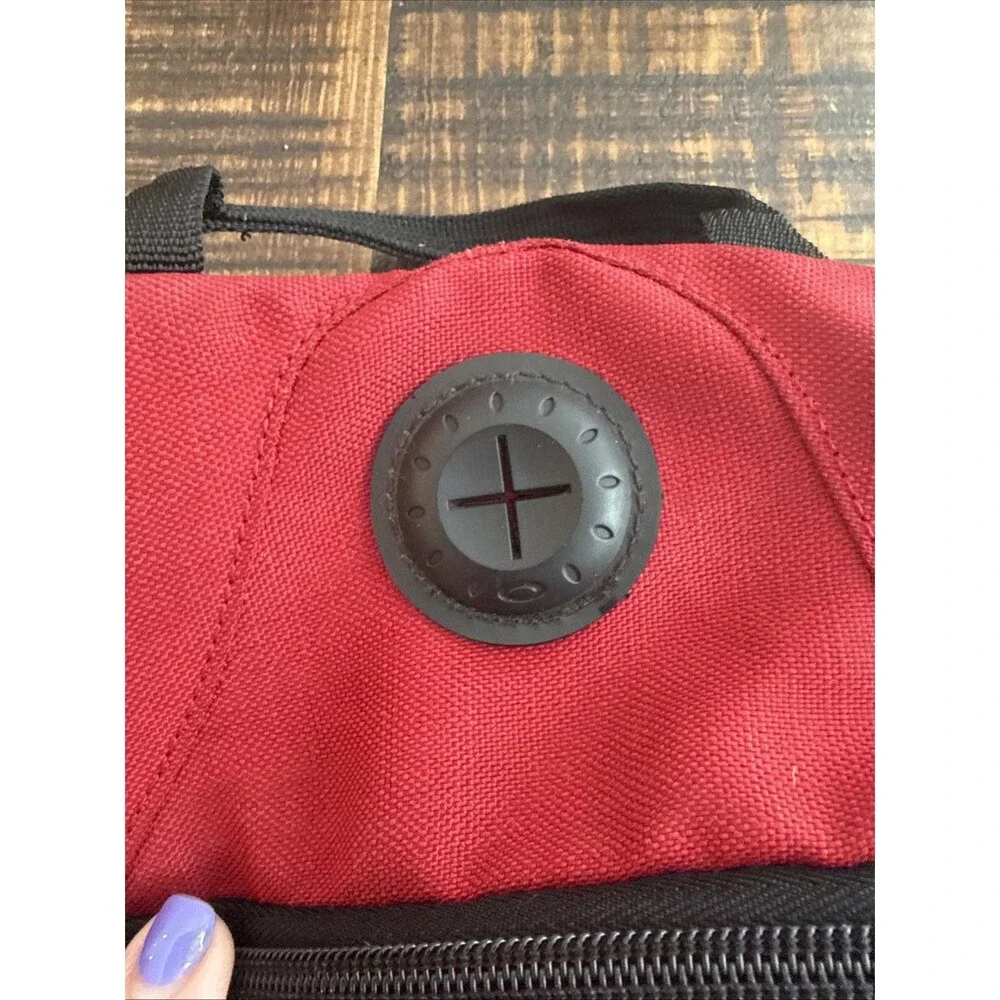 Oakley Kitchen Sink Backpack Red Black Tactical Bag Booksack Gorpcore Utility